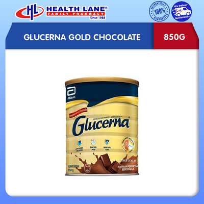 GLUCERNA GOLD COKLAT (850G)
